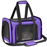 Портативная мягкая переноска для домашних животных синий (6098)