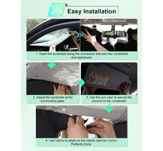 Солнцезащитный козырек GAFAT с защитой от УФ-излучения (6073)