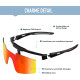 Спортивні окуляри Suoso поляризовані UV400 помаранчевий (6067)