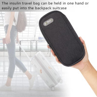 Сумка-холодильник для инсулина AYVANBER, черная (6004)