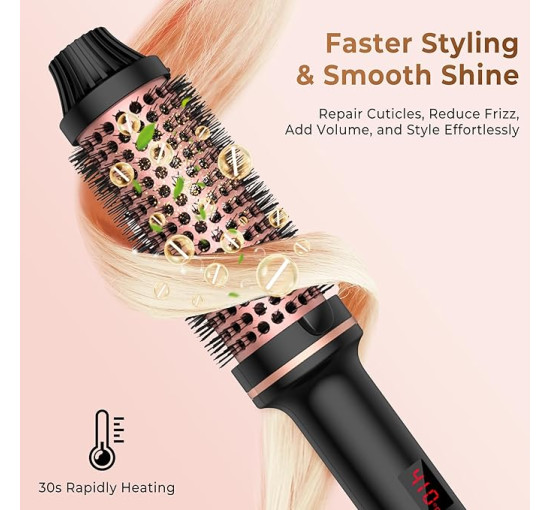 Термощетка-гребешок DOSCHER WT-115 для укладки волос 30 Вт (6077)