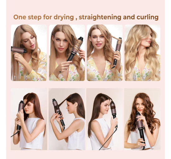 Термощетка-гребешок DOSCHER WT-115 для укладки волос 30 Вт (6077)