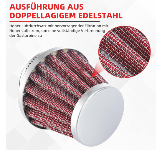 Воздушный фильтр Pindex для мотоцикла 34 мм 35 мм 36 мм (6045)