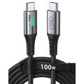 Зарядный кабель INIU USB C - USB C 5A 100W 2м (6068)
