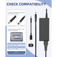 Зарядное устройство 65 Вт/45 Вт для ноутбуков Dell Latitude (6105)