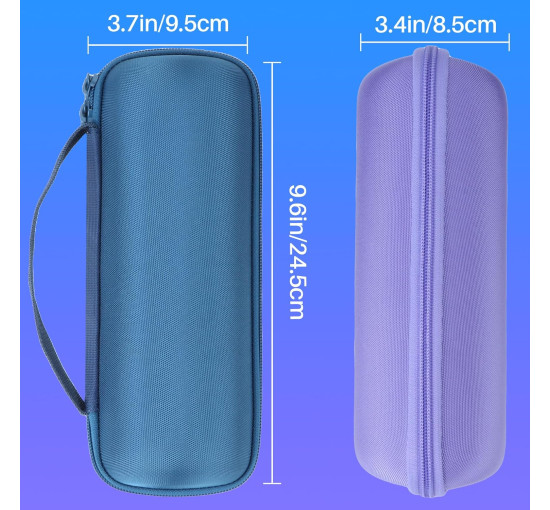 Жесткий чехол Lebakort совместимый с Bluetooth-колонкой JBL Flip 6 синий (6012)