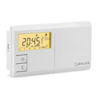 Тижневий терморегулятор програматор Salus 091FL провідний