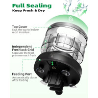 Автоматична годівниця для риб Papettly CY-109, 100 мл, чорна (my-19041)