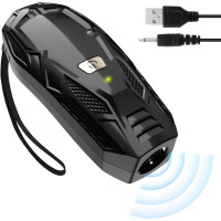 Портативное ультразвуковое устройство Bubbacare против лая черный (my-8115)