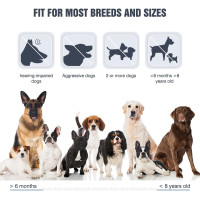 Пристрої для контролю гавкання собак Queenmew перезаряджається, пристрій для зупинки гавкання собак (my-11087)