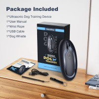 Устройства для контроля лая собак Queenmew перезаряжаемое, устройство для остановки лая собак (my-11087)