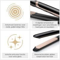 Випрямляч волосся BaByliss ST393E, 6 температурних режимів, чорний (my-19043)