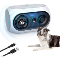 Звуковой отпугиватель лая собак Queenmew белый (my-6076)