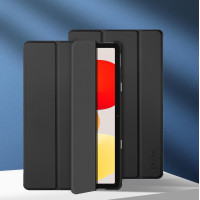 Чехол EasyAcc 01XMRMPADSE, совместимый с планшетом Xiaomi Redmi Pad SE 2023 11 дюймов, защитный чехол с тонкой подставкой, черный (2054)