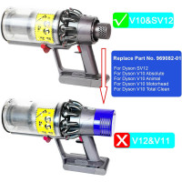 Набір Youshangding із 2 змінних фільтрів V10, сумісний з бездротовим пилососом Dyson V10, серією V10 Cyclone, V10 Animal, V10 Absolute (2074)