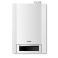 Газовий конденсаційний котел BUDERUS Logamax plus GB172-24 T50 2 контури (білий)