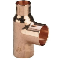 Трійник редукційний мідний 35х28х28 мм Трійник редукційний мідний 35х28х28 мм