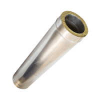 Труба утеплена Н = 0.5 L = 1м D = 100