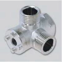 Тройник угловой установочный с наружной резьбой 1/2 Kisan