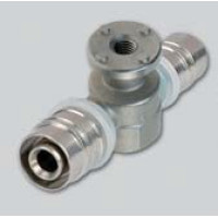 Тройник установочный к запрессовке плоский WL 16x1/2x16 Kisan