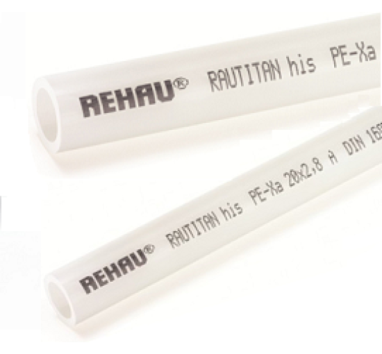 Труба Rehau із зшитого поліетилену Rautitan His 16x2,2 мм