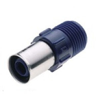 Муфта із зовнішнім різьбленням 20х3/4 Wavin Tigris Alupex Муфта із зовнішнім різьбленням 20х3/4 Wavin Tigris Alupex