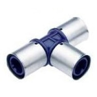 Тройник прямой равнопроходный 32 мм Wavin Tigris Alupex