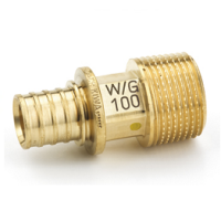 Переходник Rautitan с наружной резьбой 16x3/4мм L15