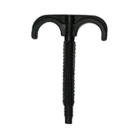 Гак подвійний L-100 для кріплення труб