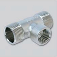 Тройник редукционный с наружной внутренней резьбой 1x1/2x1 Kisan