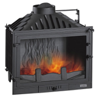 Каминная топка Uniflam 700 Standart 14 kW чугунная с шибером Каминная топка Uniflam 700 Standart 14 kW чугунная с шибером