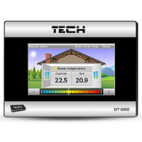 Комнатный термостат TECH ST-282 в комплекте ST-262