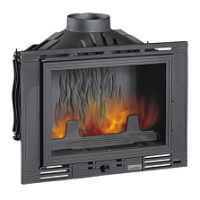 Каминная топка Uniflam 700 14 kW чугунная