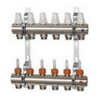Колектор з витратомірами 1 x 3 ICMA