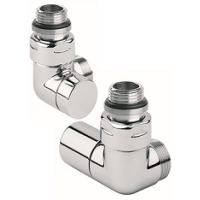 Комплект арматуры трьохосьовый клапан Terma GZ 1/2 - 16x2, 15 chrom