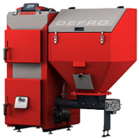 Твердотопливный котел AGRO 35 кВт DEFRO