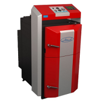 Твердотопливный котел ATTACK DP 45 Standard газифицирующий древесину
