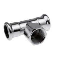 Пресс-тройник редукционный 22хRp1/2х22 KAN-therm Steel