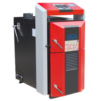 Твердотопливный котел ATTACK DP 45 PROFI газифицирующий древесину