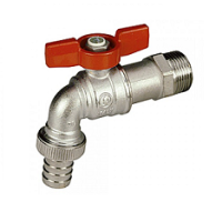 Шаровой кран Giacomini садовый с ручкой-бабочкой 1/2" R620 R620X003