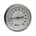 Термометр биметаллический Watts T80/50S (F+R801 S 80mm 0-120°C)