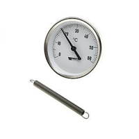 Термометр накладной Watts TAB 80/120 (F+R810 TCM 80mm 0-120°C)