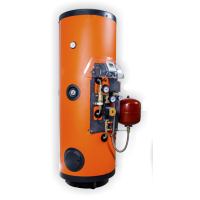 Водонагреватель ENSOL IT с насосной группой и контроллером 400л с 2 теплообменника