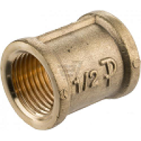 Муфта соединительная латунь 3/4 ВВ