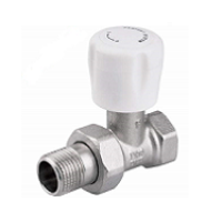 Кран радиаторный 1/2 PERFEKTsystem, прямой, верхней (Польша)