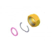 Комплект подключения ENSOL для солнечного коллектора N20-25 (4 гайки, 4 прокладки, 4 стопорные кольца)