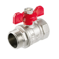 Кран шаровой с мотыльком ВЗ 3/4” PERFEKTsystem