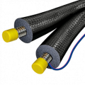 Трубопровод SOLAR PRО 2x16 в изоляции с кабелем и внешней защитой