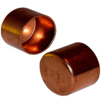 Заглушка 18 мм мідна Besco
