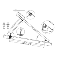 Коррекционная монтажная система ENSOL угла наклона 4 коллектора 2,65 для крыши с наклоном менее 30 °